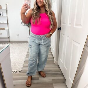 Light blue jogger jeans so comfy!